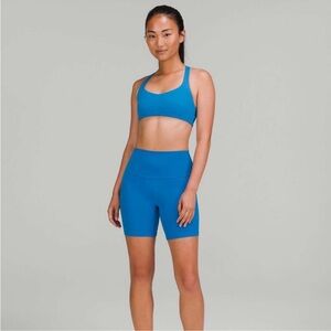 Lululemon Align High-Rise 6” Biker Shorts | Electric Blue | Size 2–4